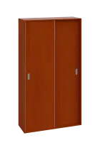 SPD 55/100 skříň s posuvnými dveřmi, výsuvné ramínko, 1850x1000x400, třešeň šumavská